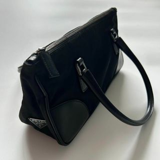 PRADA - 【極美品】PRADA プラダ ナイロン ハンドバッグ メタル PRADA - 【極美品】PRADA プラダ ナイロン ハンドバッグ メタル