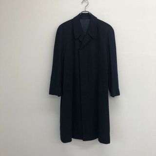【Nazareno Gabrielli】ナザレノガブリエリ　アウター　ロングコート　紺系　Mサイズ　無地　シンプル　カシミヤ100％(その他)