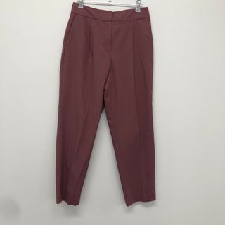 【PLST プラステ】　ピンク系　S　スリムパンツ　スラックス　無地　シンプル　ボトムス(その他)