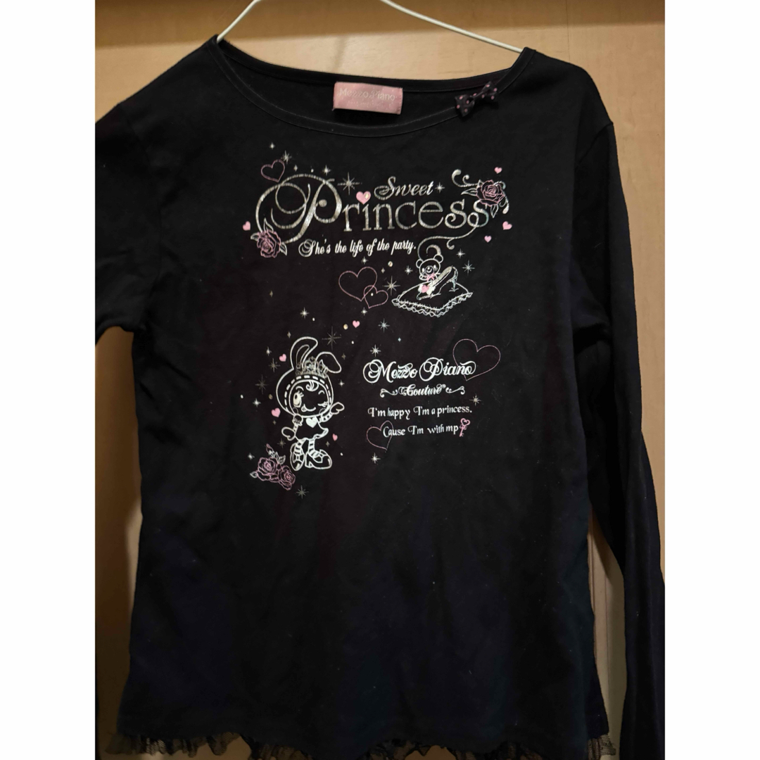 mezzo piano junior - メゾピアノ ベリエちゃん Tシャツの通販 mezzo piano junior - メゾピアノ ベリエちゃん Tシャツの通販