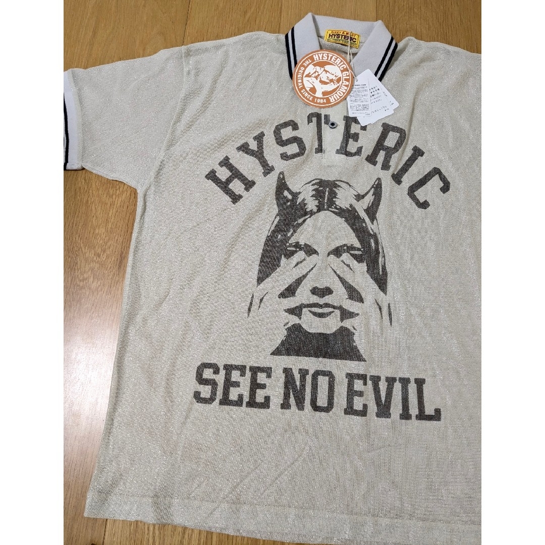 HYSTERIC GLAMOUR - ヒステリックグラマー see no evil ラメ糸 HYSTERIC GLAMOUR - ヒステリックグラマー see no evil ラメ糸