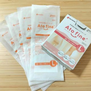 ニチバン アトファイン L 4枚入 傷あとケアテープ Ato fine(その他)