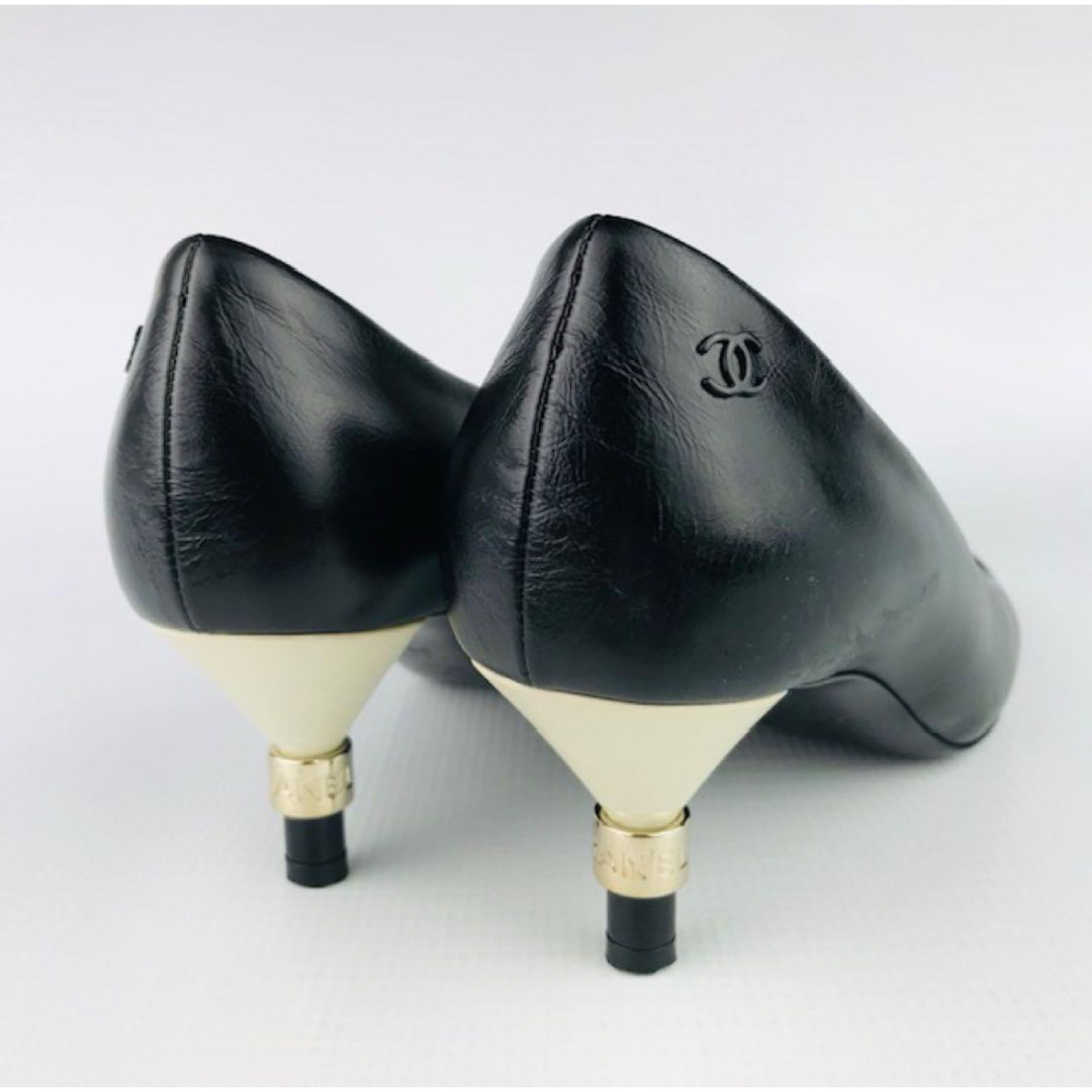 CHANEL - 美品☆CHANEL・レザー切替 メタルココマーク CHANEL - 美品☆CHANEL・レザー切替 メタルココマーク