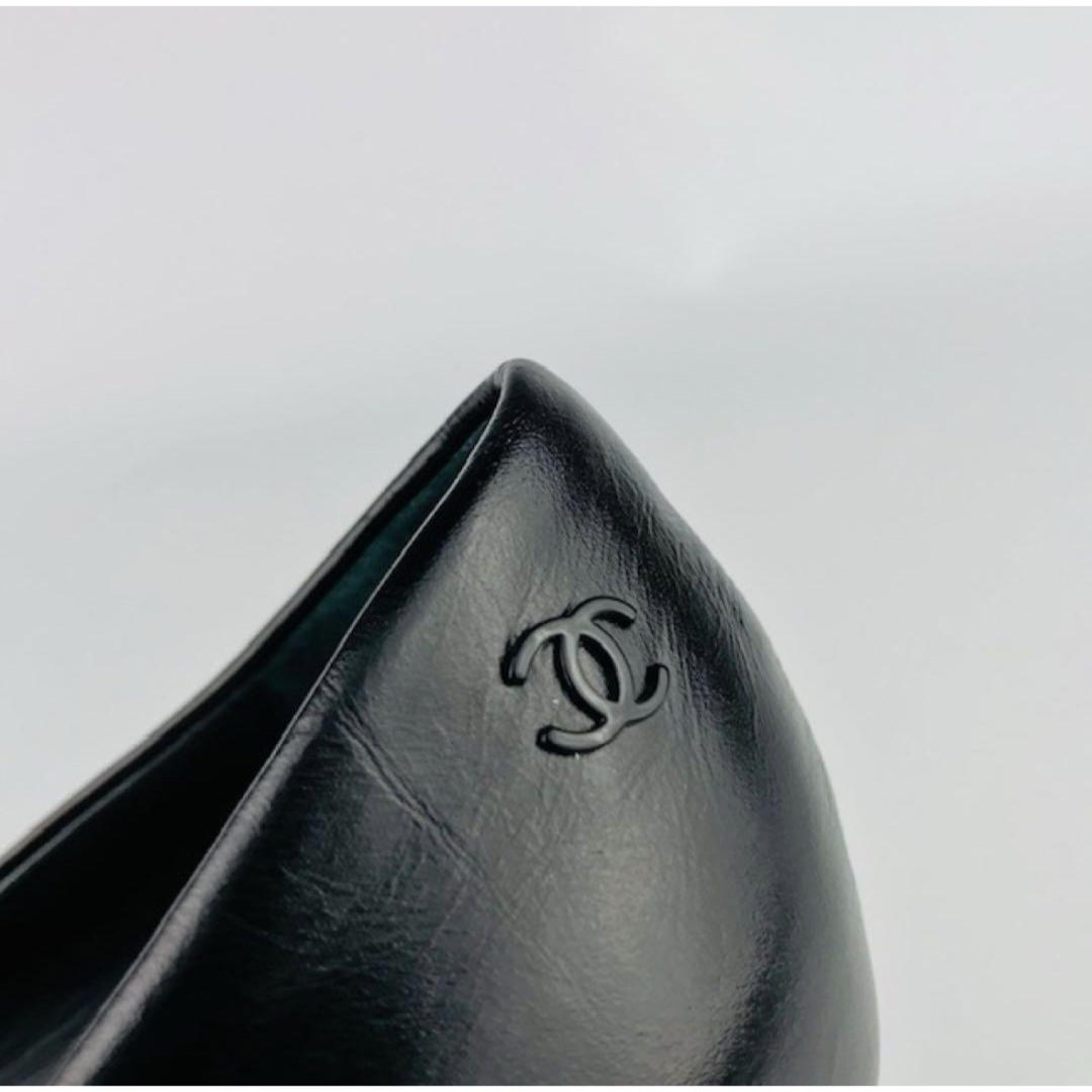 CHANEL - 美品☆CHANEL・レザー切替 メタルココマーク CHANEL - 美品☆CHANEL・レザー切替 メタルココマーク