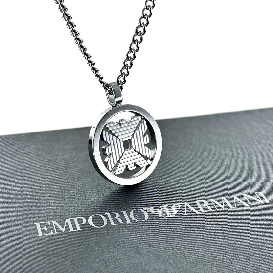 EMPORIO ARMANI - エンポリオアルマーニ ネックレス ステンレス EMPORIO ARMANI - エンポリオアルマーニ ネックレス ステンレス