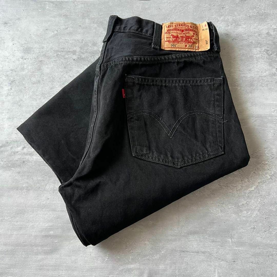 Levi's - 【太シルエット、バギーパンツ】Levi's501ブラック Levi's - 【太シルエット、バギーパンツ】Levi's501ブラック