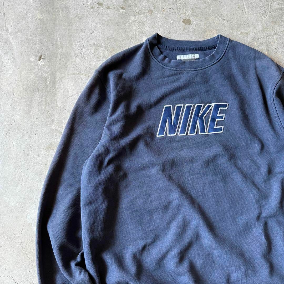 NIKE - 【トルコ製、センタービッグ刺繍】NIKEスウェット古着 NIKE - 【トルコ製、センタービッグ刺繍】NIKEスウェット古着
