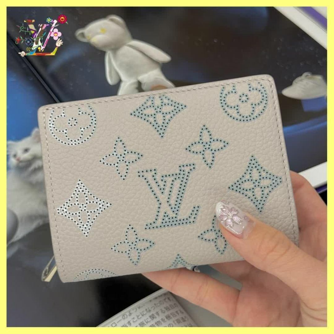 LOUIS VUITTON - 未使用級 ルイヴィトン マヒナ ポルトフォイユ LOUIS VUITTON - 未使用級 ルイヴィトン マヒナ ポルトフォイユ