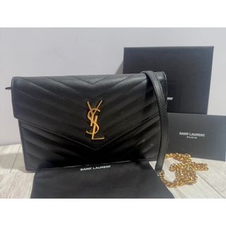 SAINT LAURENT - 定価18.1万/未使用☆サンローラン カサンドラ SAINT LAURENT - 定価18.1万/未使用☆サンローラン カサンドラ
