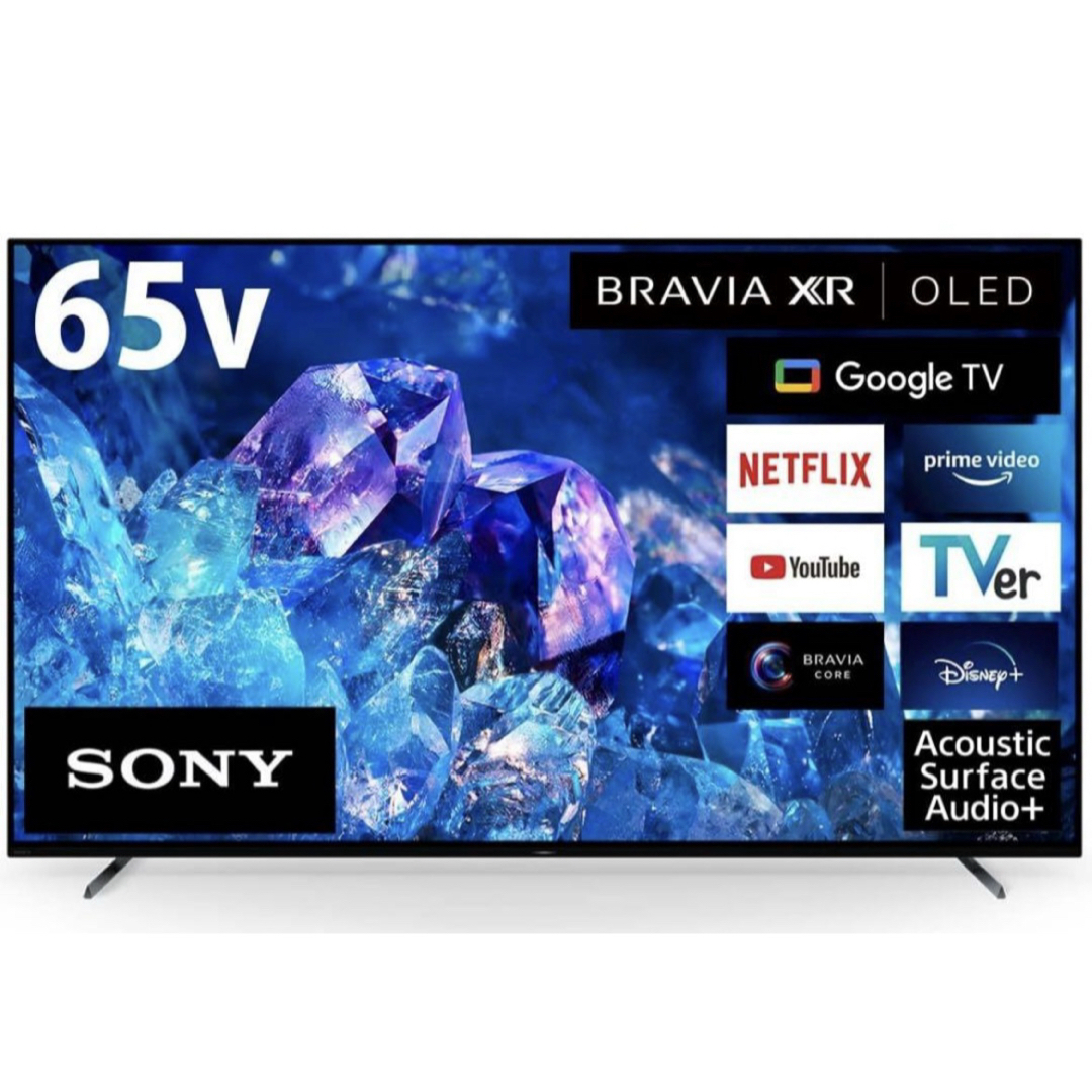 SONY - SONY BRAVIA 65型 2022年製 XRJ-65A80K 4K有機ELの通販 SONY - SONY BRAVIA 65型 2022年製 XRJ-65A80K 4K有機ELの通販