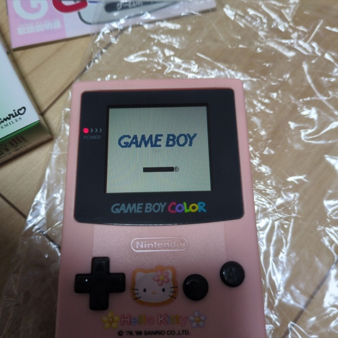 ゲームボーイ - 【未使用】ゲームボーイカラー ハローキティ ゲームボーイ - 【未使用】ゲームボーイカラー ハローキティ