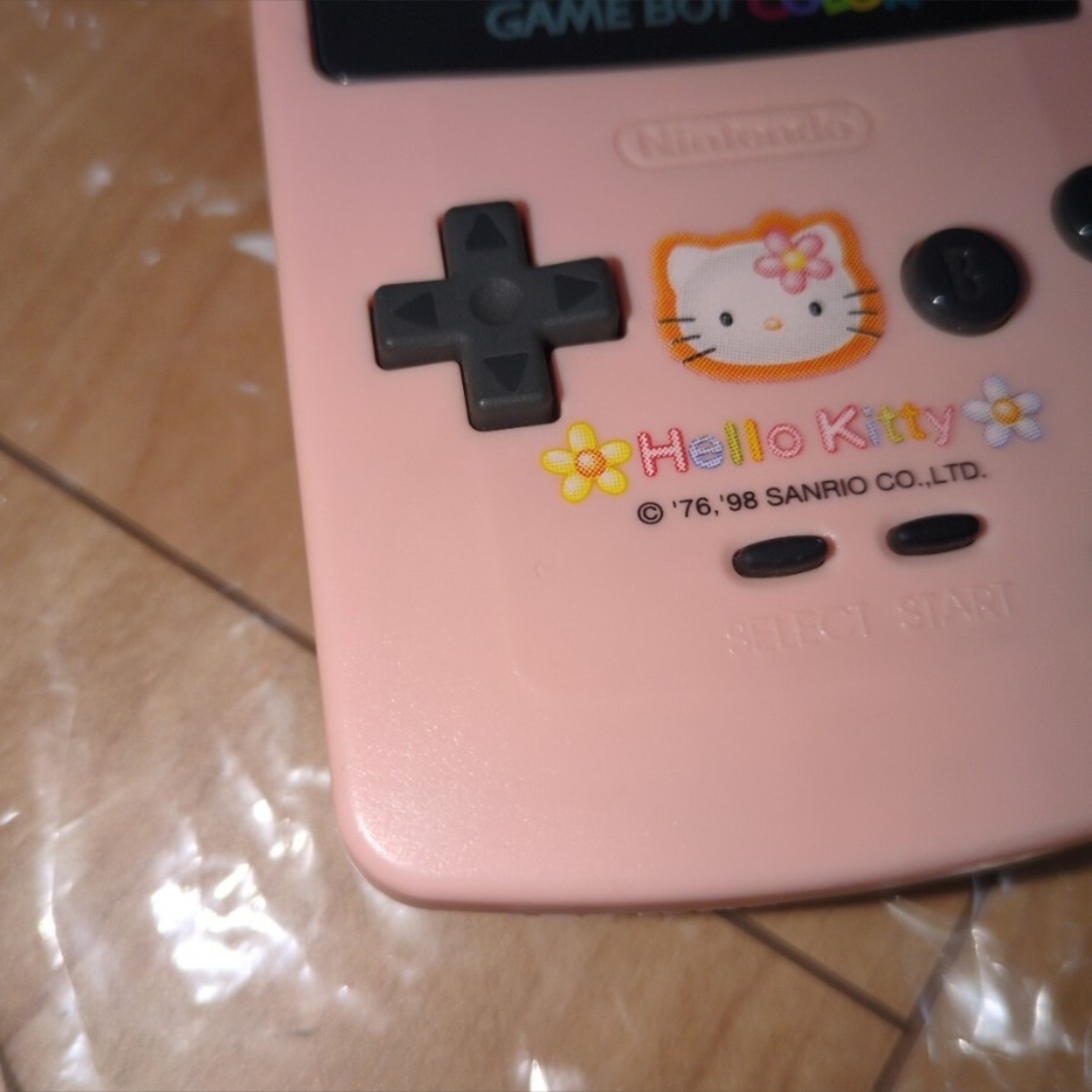 ゲームボーイ - 【未使用】ゲームボーイカラー ハローキティ ゲームボーイ - 【未使用】ゲームボーイカラー ハローキティ