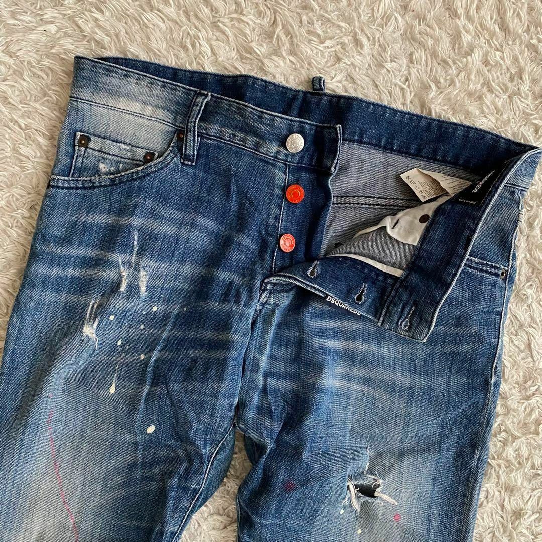 DSQUARED2 - DSQUARED2 Clement jean ダメージ加工 イタリア製 DSQUARED2 - DSQUARED2 Clement jean ダメージ加工 イタリア製