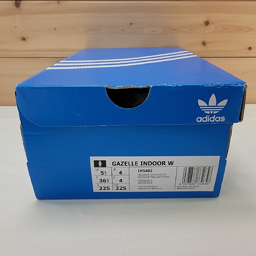 adidas - アディダス ガゼル インドア マジックべージュ 22.5 adidas - アディダス ガゼル インドア マジックべージュ 22.5