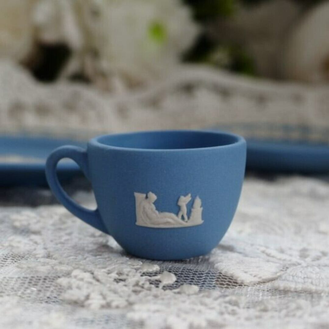 WEDGWOOD - 【ミニチュア】英国ウェッジウッド ジャスパー 美品 WEDGWOOD - 【ミニチュア】英国ウェッジウッド ジャスパー 美品