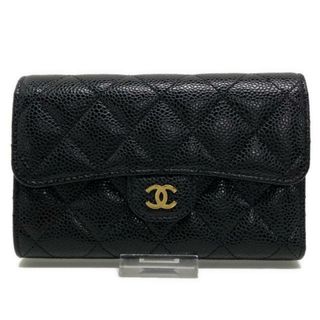 CHANEL - 本日限り!新品未使用 シャネル キャビアスキン 黒 CHANEL - 本日限り!新品未使用 シャネル キャビアスキン 黒