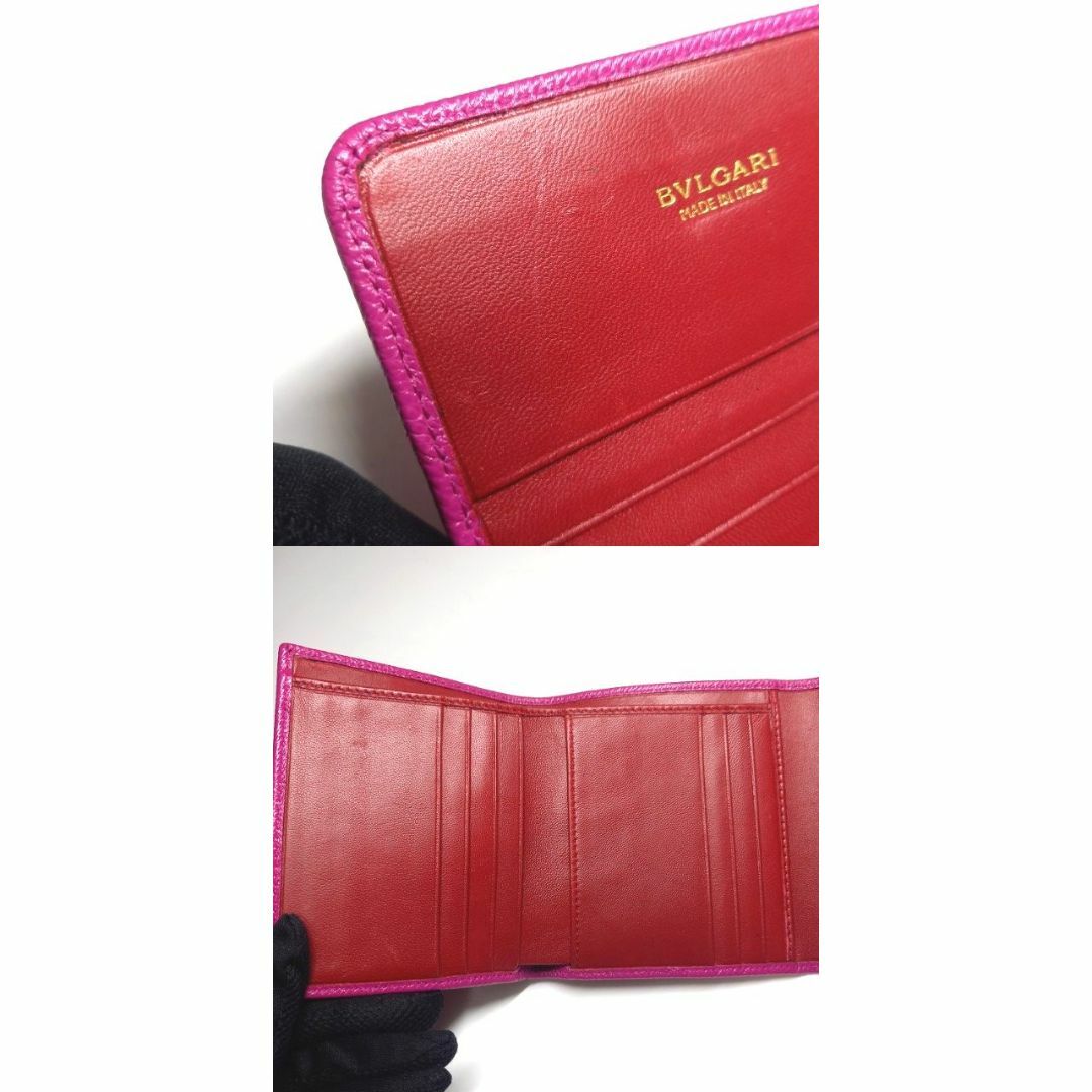 BVLGARI - 美品 ブルガリ 三つ折り財布 クリップ サークル