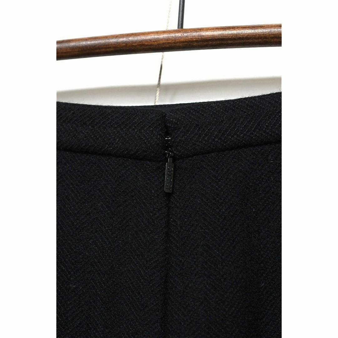 GUCCI - Z097/美品 GUCCI ひざ丈タイトスカート ヘリンボーン GUCCI - Z097/美品 GUCCI ひざ丈タイトスカート ヘリンボーン