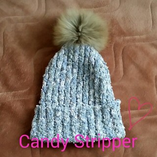 キャンディーストリッパー(Candy Stripper)のパステルミックスニット帽(ニット帽/ビーニー)