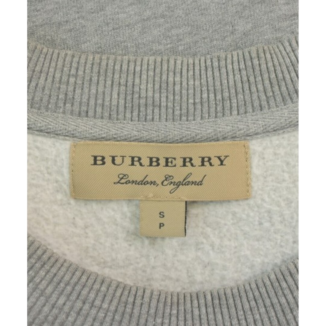 BURBERRY - BURBERRY バーバリー スウェット S グレー 【古着 BURBERRY - BURBERRY バーバリー スウェット S グレー 【古着