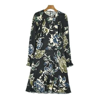 RED VALENTINO - RED VALENTINO ワンピース 42(M位) 黒x白x黄等 RED VALENTINO - RED VALENTINO ワンピース 42(M位) 黒x白x黄等