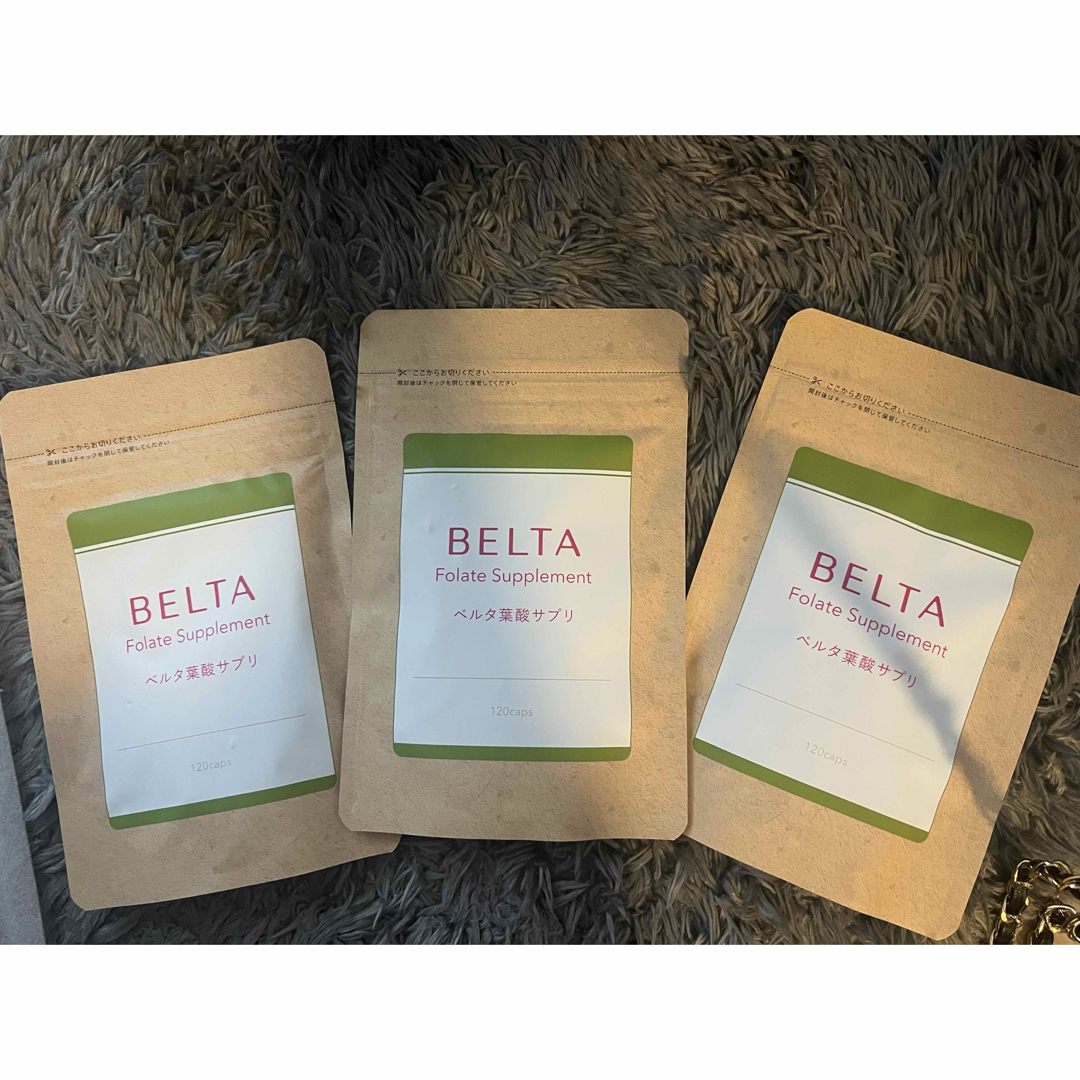 BELTA - BELTA(ベルタ) 葉酸サプリ 120粒×3