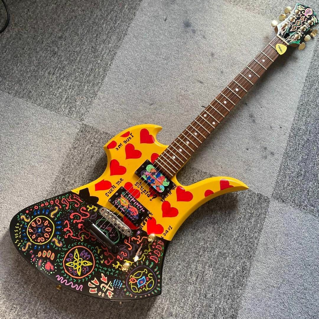 TARGET FERNANDES hideモデルカラー!イエローハートサイケ柄 TARGET FERNANDES hideモデルカラー!イエローハートサイケ柄