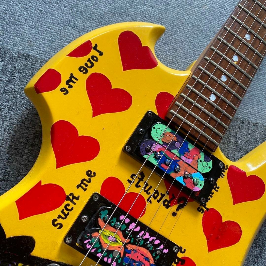TARGET FERNANDES hideモデルカラー!イエローハートサイケ柄 TARGET FERNANDES hideモデルカラー!イエローハートサイケ柄
