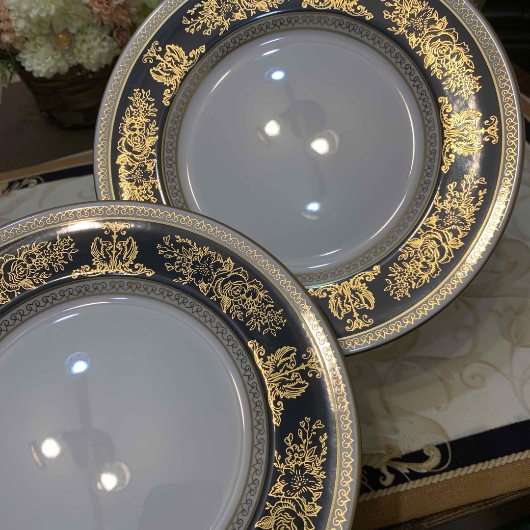 WEDGWOOD - 未使用 ウェッジウッド コロンビア ブルー&ゴールド WEDGWOOD - 未使用 ウェッジウッド コロンビア ブルー&ゴールド