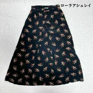 LAURA ASHLEY - ローラーアシュレイ マーメイドスカート 13号 花 LAURA ASHLEY - ローラーアシュレイ マーメイドスカート 13号 花