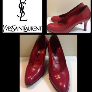 SAINT LAURENT(ハイヒール/パンプス ・ レッド/赤色系)の SAINT LAURENT(ハイヒール/パンプス ・ レッド/赤色系)の