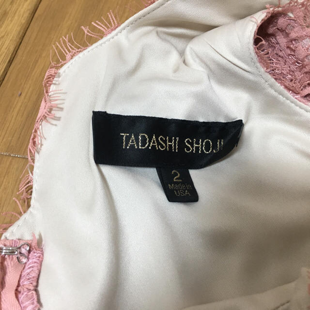 TADASHI SHOJI(タダシショウジ)の【新品未使用】TADASHI SHOJI  Aライン ワンピース US2 レディースのワンピース(ひざ丈ワンピース)の商品写真