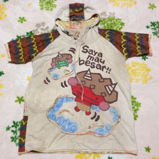 エルロデオ(EL RODEO)のカミナリさんTシャツ(*^^*)(Tシャツ(半袖/袖なし))