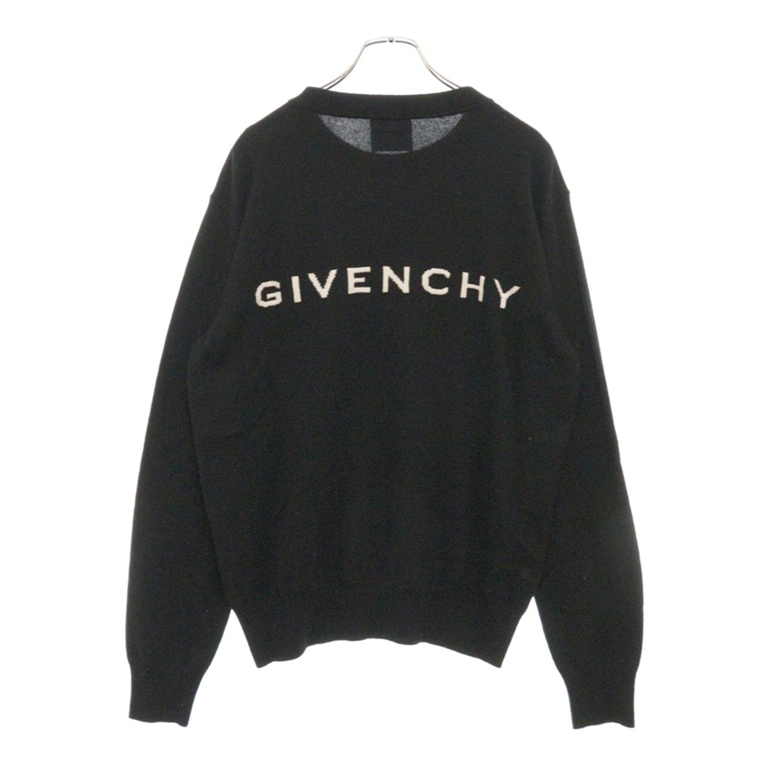 GIVENCHY - GIVENCHY ジバンシィ Back Logo Knit Sweater バック GIVENCHY - GIVENCHY ジバンシィ Back Logo Knit Sweater バック