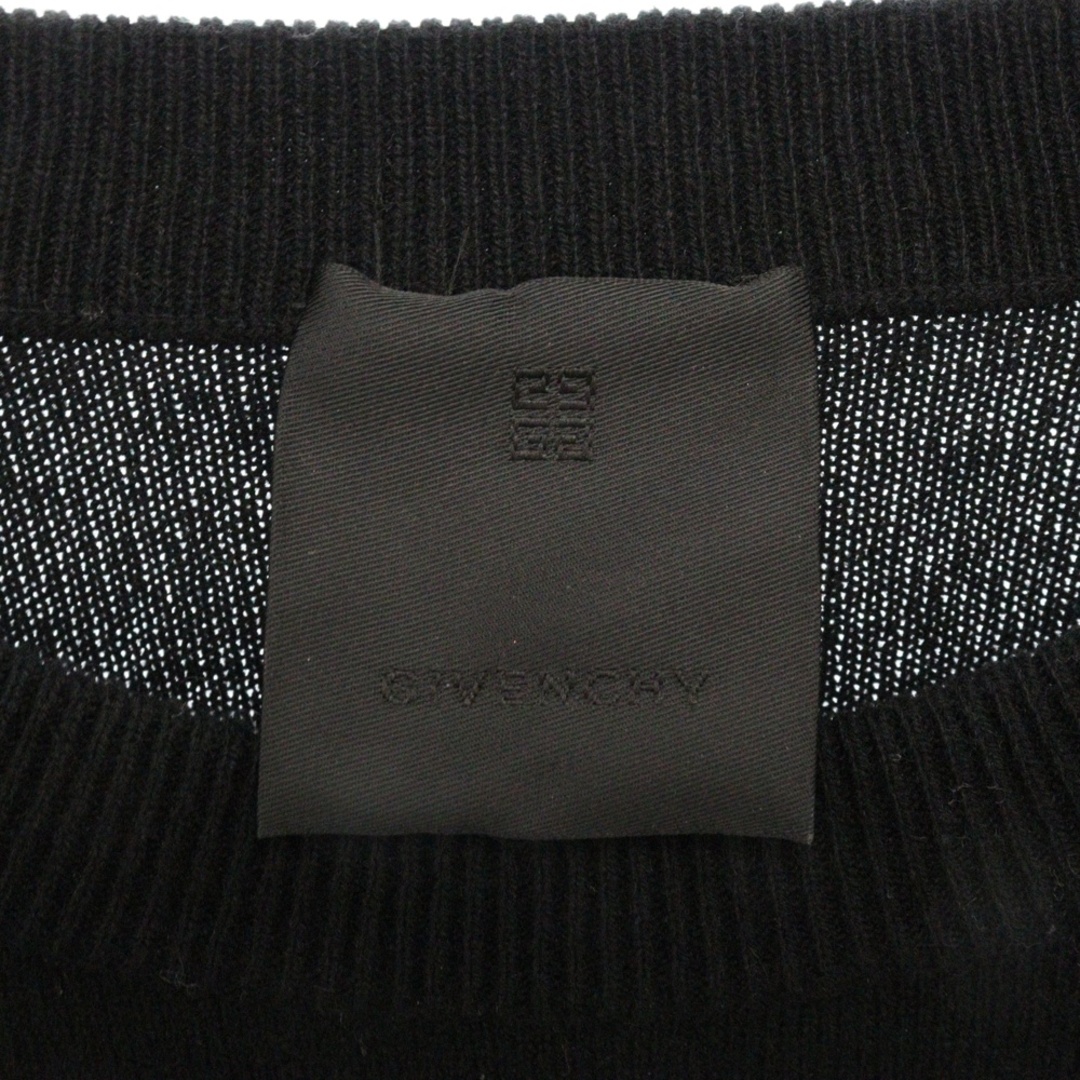 GIVENCHY - GIVENCHY ジバンシィ Back Logo Knit Sweater バック GIVENCHY - GIVENCHY ジバンシィ Back Logo Knit Sweater バック