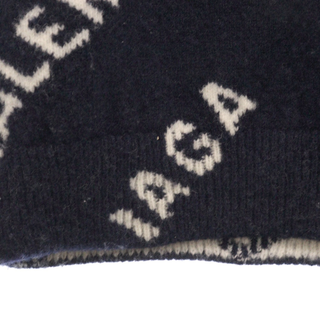 BALENCIAGA - BALENCIAGA バレンシアガ 20SS Logo Knit Sweater BALENCIAGA - BALENCIAGA バレンシアガ 20SS Logo Knit Sweater