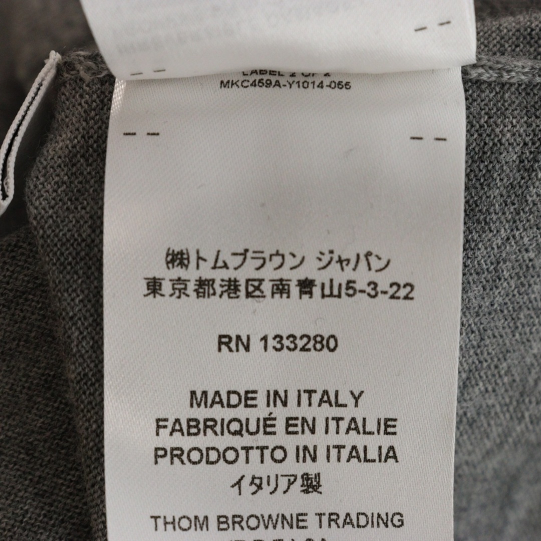 THOM BROWNE - THOM BROWNE トムブラウン 4BAR ニット THOM BROWNE - THOM BROWNE トムブラウン 4BAR ニット