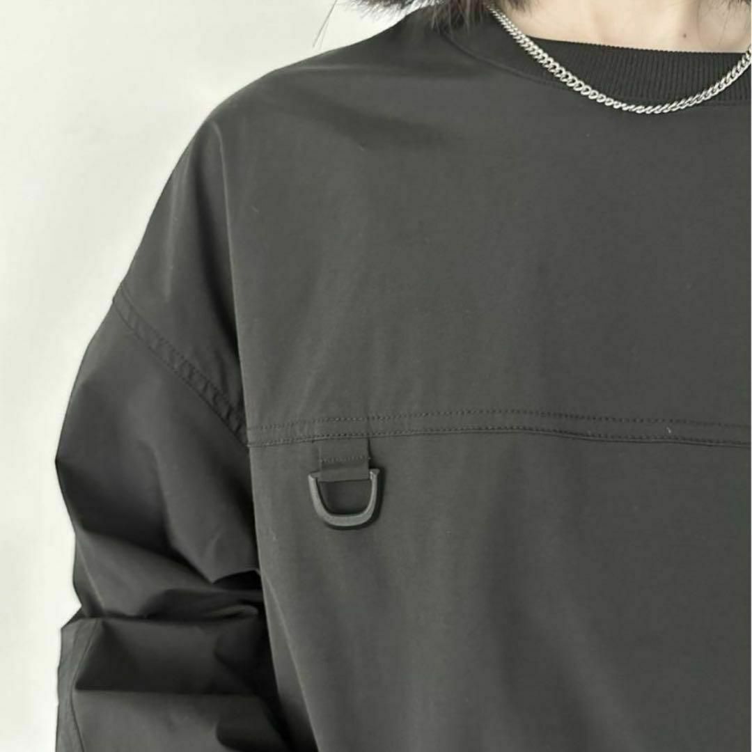 韓国限定 ノースフェイス ALBANY クルーネック L ブラック 正規品 韓国限定 ノースフェイス ALBANY クルーネック L ブラック 正規品