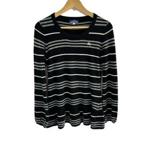 信頼も厚い BURBERRY りりこ様専用＊限定＊ニットコンビ - LABEL BLUE チュニック