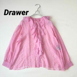 Drawer(シャツ/ブラウス(長袖/七分) ・ ピンク/桃色系)の Drawer(シャツ/ブラウス(長袖/七分) ・ ピンク/桃色系)の