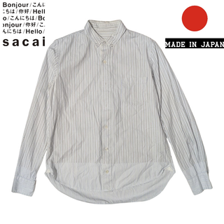 sacai - sacai 20ss レイヤードシャツの通販 by プロフ読んで sacai - sacai 20ss レイヤードシャツの通販 by プロフ読んで