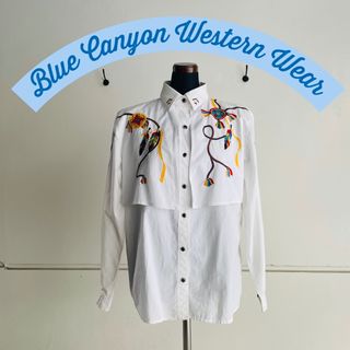 Blue Canyon WESTEAN WEAR 刺繍入りウエスタンシャツ D(シャツ/ブラウス(長袖/七分))