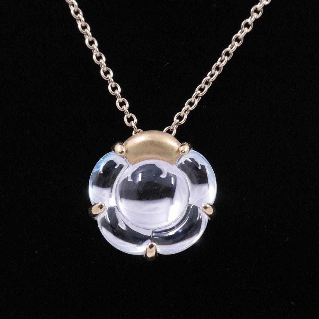 Baccarat - Baccarat バカラ Bフラワー ネックレス シルバー925 Baccarat - Baccarat バカラ Bフラワー ネックレス シルバー925