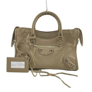 BALENCIAGA - Balenciaga 美品 総柄 ロゴ カバス S ハンドバッグ BALENCIAGA - Balenciaga 美品 総柄 ロゴ カバス S ハンドバッグ