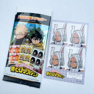 ヒロアカ　ミルコ　ダイソー　証明写真　ステッカー　シール(キャラクターグッズ)