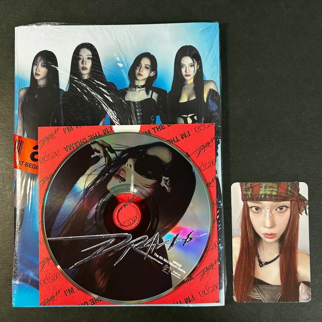 aespa(エスパ)のaespa✩DRAMA✩Japan Exclusive✩トレカ✩ウィンター エンタメ/ホビーのCD(K-POP/アジア)の商品写真