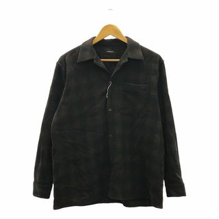 COMOLI - COMOLI25SS コットンジャージー長袖Tシャツ ブラック COMOLI - COMOLI25SS コットンジャージー長袖Tシャツ ブラック