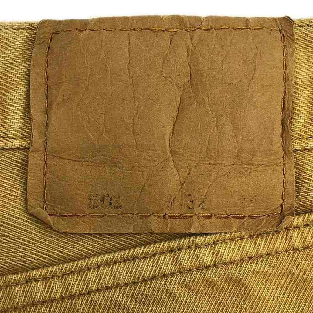 Levi's(リーバイス)のLevi's / リーバイス | 90s ヴィンテージ 501 先染め デニムパンツ 刻印524 | W32 L34 | ベージュ | メンズ メンズのパンツ(その他)の商品写真