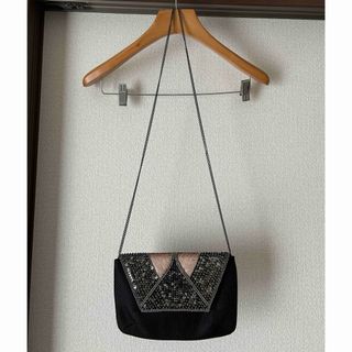 未使用 皇室御用達 Lumy はしもと 天然石 ビーズバッグ 未使用 皇室御用達 Lumy はしもと 天然石 ビーズバッグ