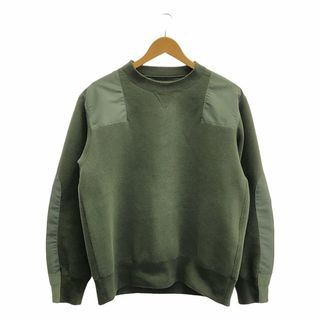 sacai - 4新品 sacai 切り替え スポンジ スウェット シャツ sacai - 4新品 sacai 切り替え スポンジ スウェット シャツ